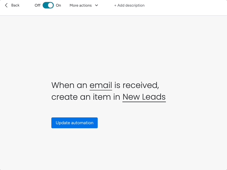 monday.com lead automation