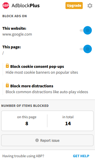 adblock plus on firefox