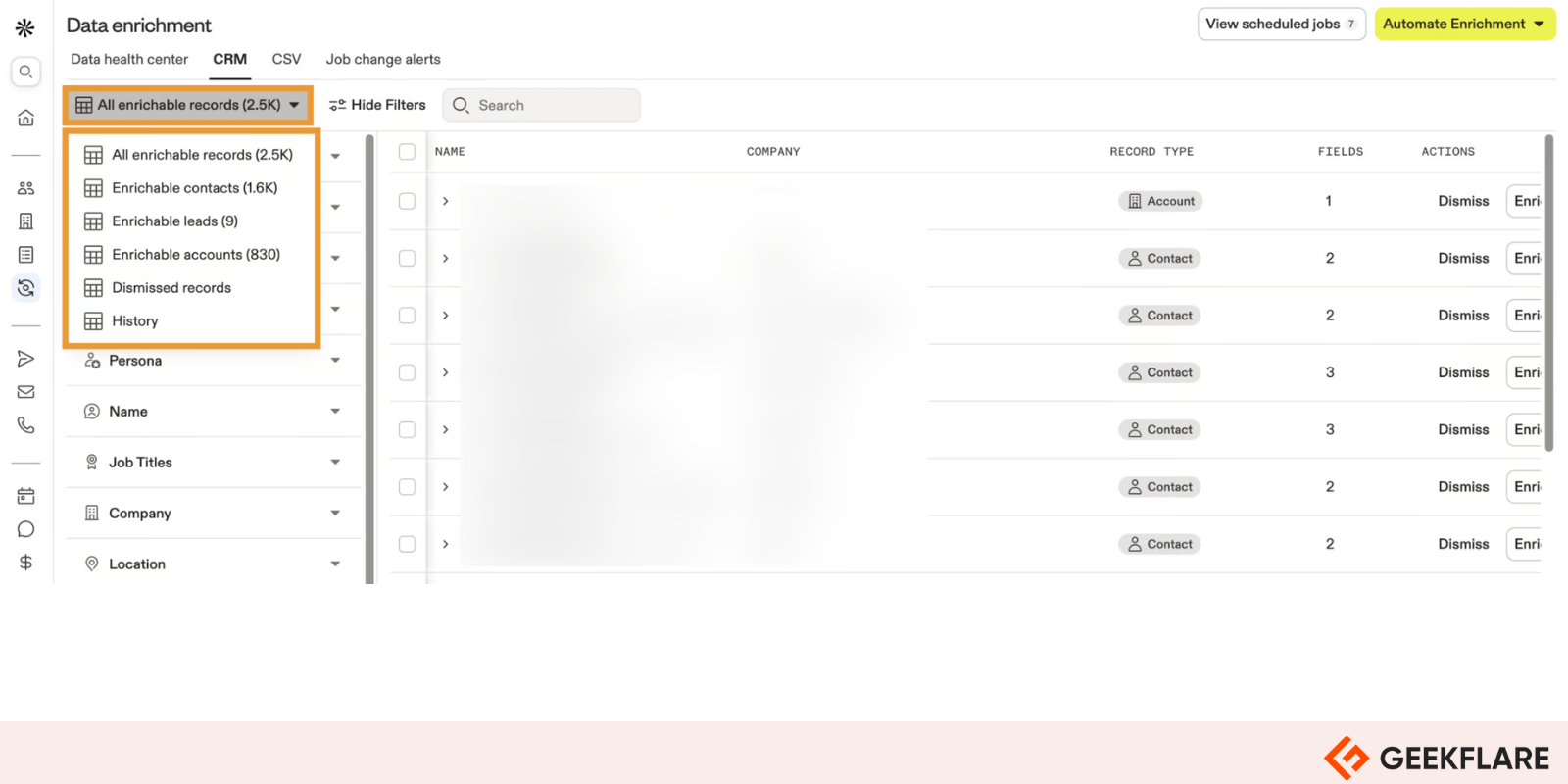 Apollo Data increment
