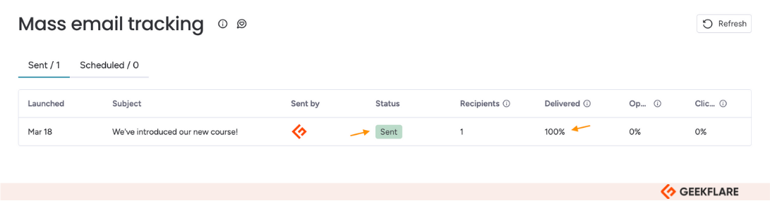 I tried monday.com CRM mass email tracking