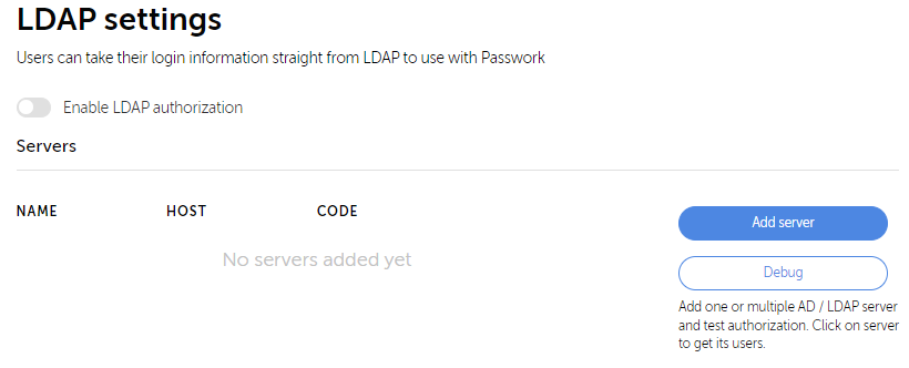 ldap integration