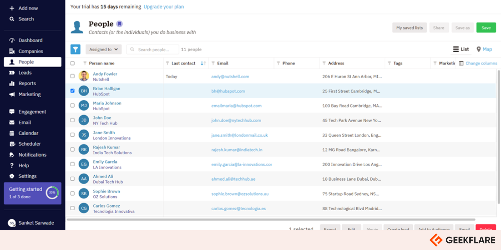 Nutshell CRM