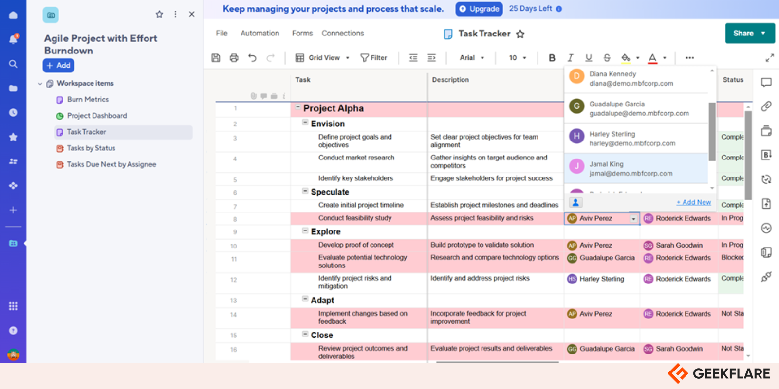 Smartsheet Project Management 1
