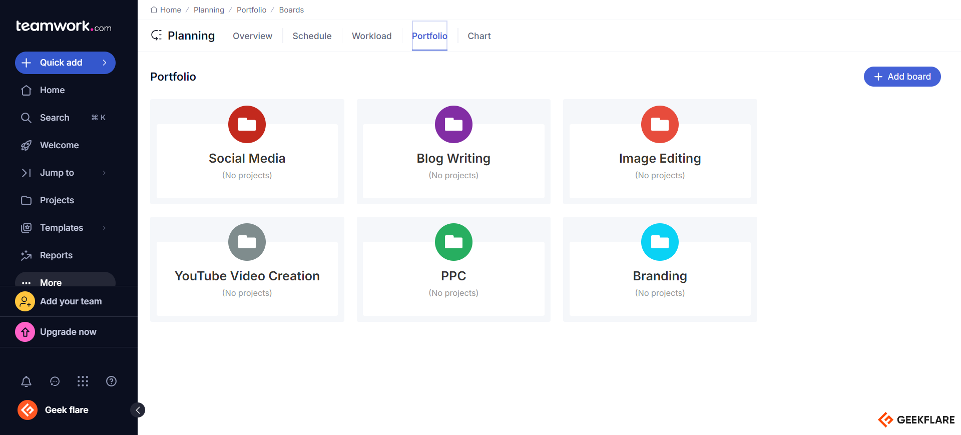 Teamwork.com Portfolio